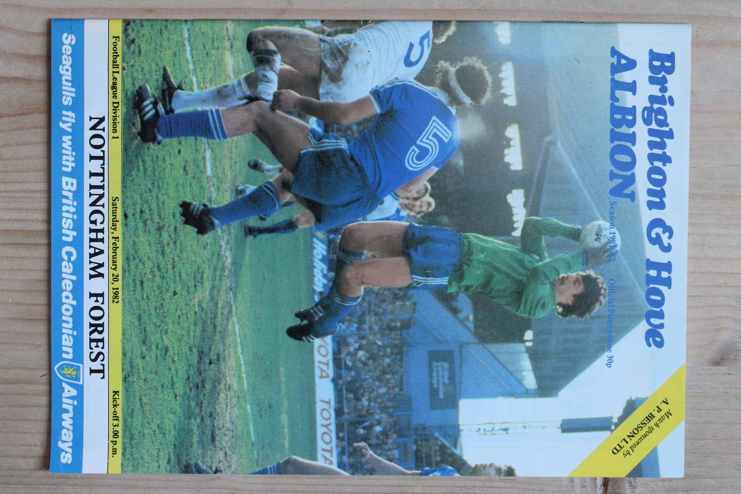 Brighton & Hove Albion FC v Nottingham Forest FC